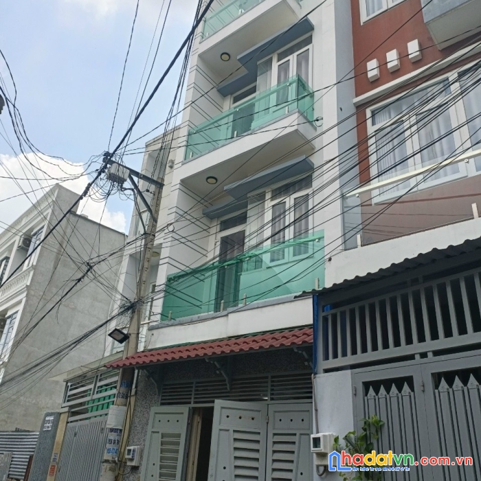 Bán nhà 1 trệt 3 lầu 1 xoẹt trần thị hè hiệp thành quận 12