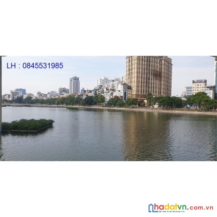 Bán mảnh đất vàng mặt phố nghi tàm 338 m2 view hồ tây 125 tỷ