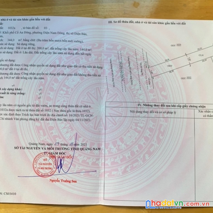 Tôi chính chủ cần bán gấp lô đất đẹp vị trí đắc địa tại t.xã điện bàn, tỉnh quảng nam