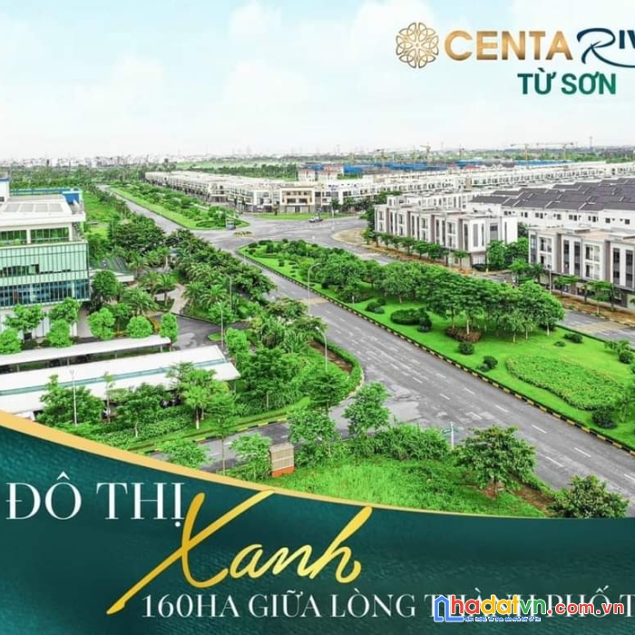 Duy nhất 1 căn nhà phố 120m2 tại centa riverside từ sơn chỉ 50tr/m2. cơ hội có 102