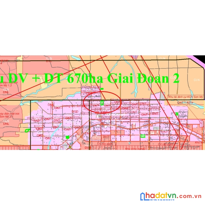 Đất 3 mặt tiền chợ sơn mỹ chỉ 215tr/m. 103x48x48m. sẵn 500m2 đất ở