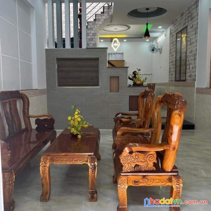 Nhà mới đẹp - nguyễn duy cung - p12 gò vấp -vào ở ngay - tặng toàn bộ nội thất cao cấp - sổ vuông