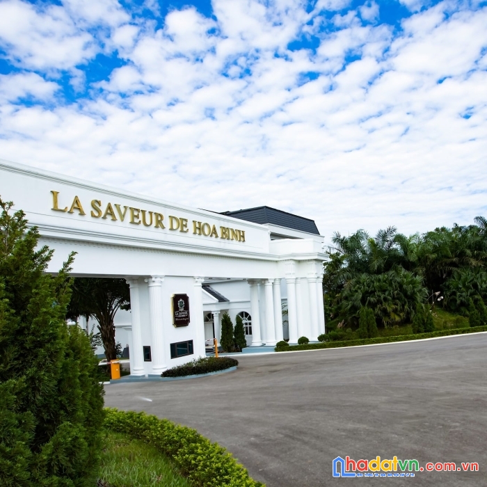 Nhượng lô biệt thự giai đoạn 2 la saveur hoà bình resort hồ đồng chanh giá 25tr/m2