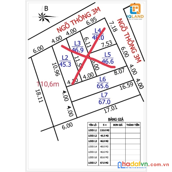 Siêu phẩm rẻ bèo tạ yên ninh-hiền ninh đường thông ô tô đỗ giả chỉ hơn 900tr bao sang tên