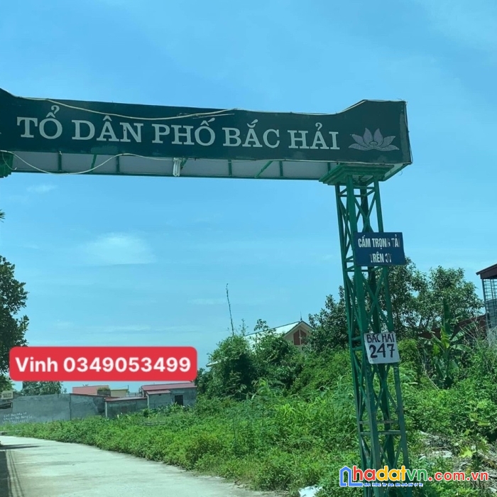 Chỉ hơn 800 triệu có ngay lô đất 50m2 đường 4m tại bắc hải, bàng la, đồ sơn