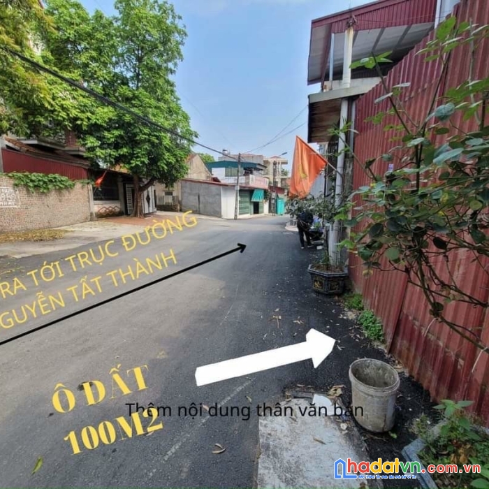 Chính chủ cần bán đất mặt đường 100m2, thành phố vĩnh yên, tỉnh vĩnh phúc