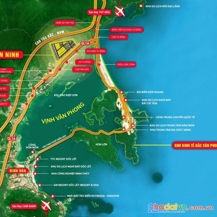 Đất nền bắc vân phong - booking liền tay - nhận ngay sổ đỏ