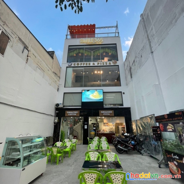 Cho thuê nhà mặt tiền cmt8, q3 trệt lửng 2 lầu st giá 60tr