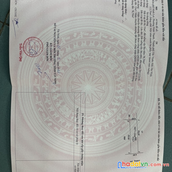 Siêu đẹp siêu hot đất chính chủ bán tại khu phố ninh lợi - ninh thạnh - tp tây ninh .giá tốt