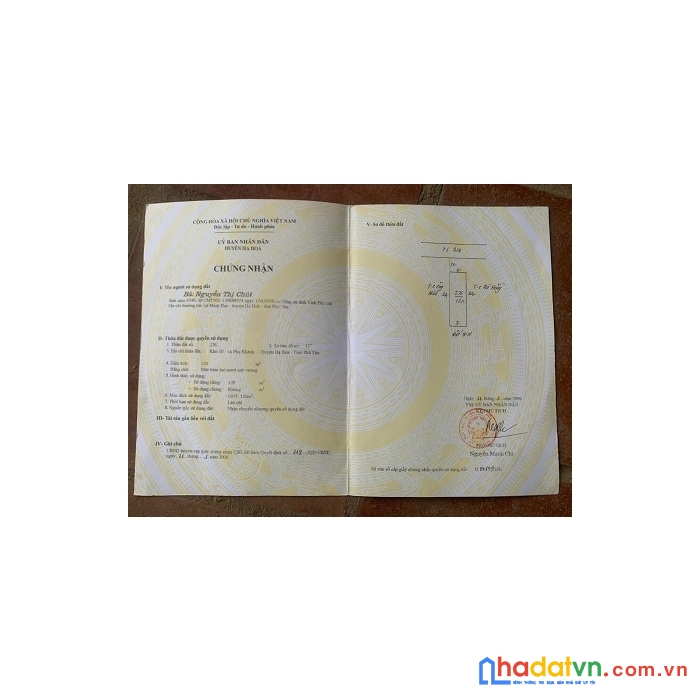 Cần bán đất mặt tiền hà huy giáp – quận 12 tp hồ chí minh