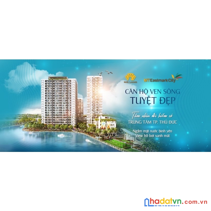 Chỉ từ 39tr/m2, cánh cửa an cư rộng mở nơi căn hộ ven sông eastmark 1 hiếm có, chuẩn bàn giao đến
