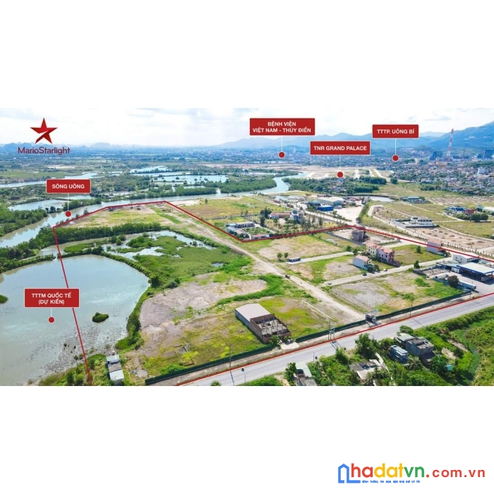 Bán đất nền không xây giá 2x tại trung tâm tp uông bí, quảng ninh