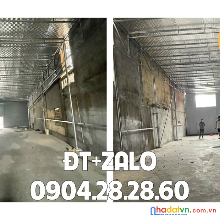 Metahome cho thuê nhà xưởng ngay tuyến 2 lê hồng phong lh 0904282860