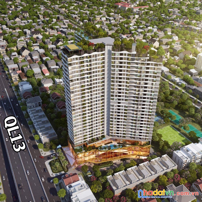 Căn hộ 1tỷ2/căn mặt tiền ql 13, ngay aeon mall bình dương