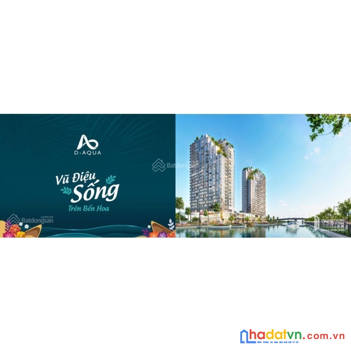 D-aqua chính thức có giấy phép xây dựng, cần sang nhượng lại các căn giá đợt 1 siêu rẻ