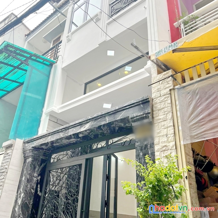 Bán nhà mới 1 lầu hẻm 119 đường dạ nam phường 3 quận 8