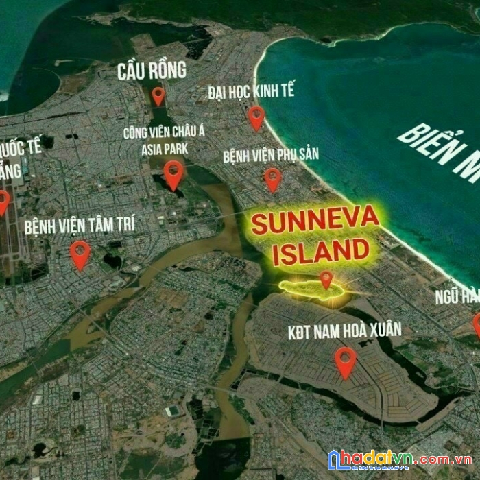 Sở hữu lâu dài sunneva island đà nẵng - vị thế đảo kim cương
