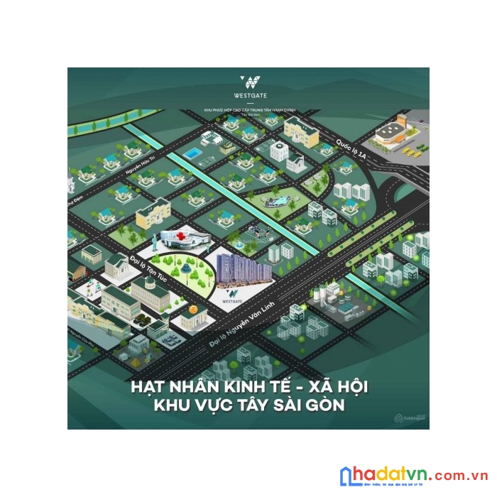 Căn hộ westgate nhật bản, ngay khu hành chính, thanh toán 300tr, nhận nhà 2pn 2wc