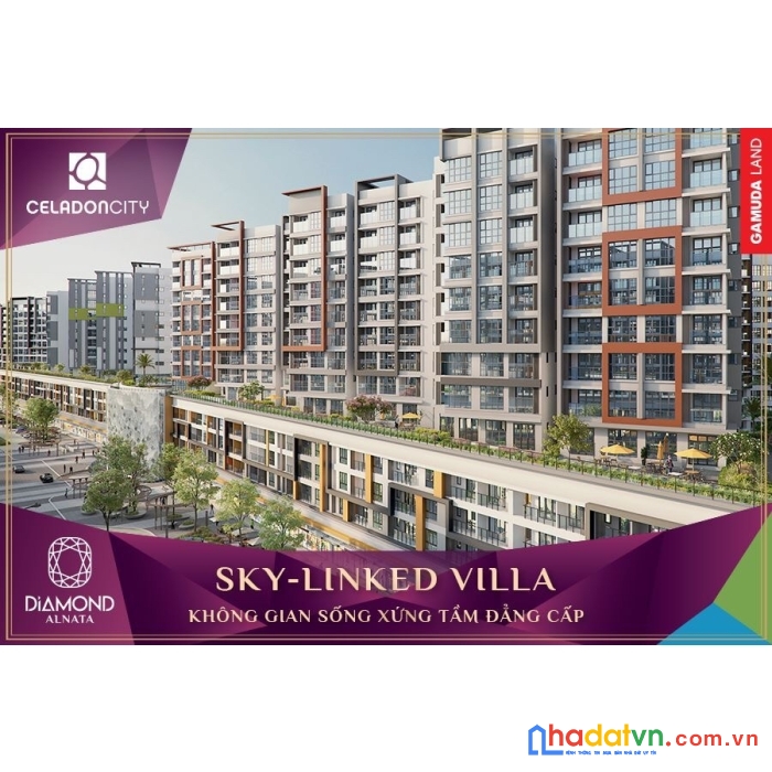 Bán căn hộ cao cấp diamond anata plus - liền kề phố đi bộ rộng 61m  - celadon city - 5,6 tỷ