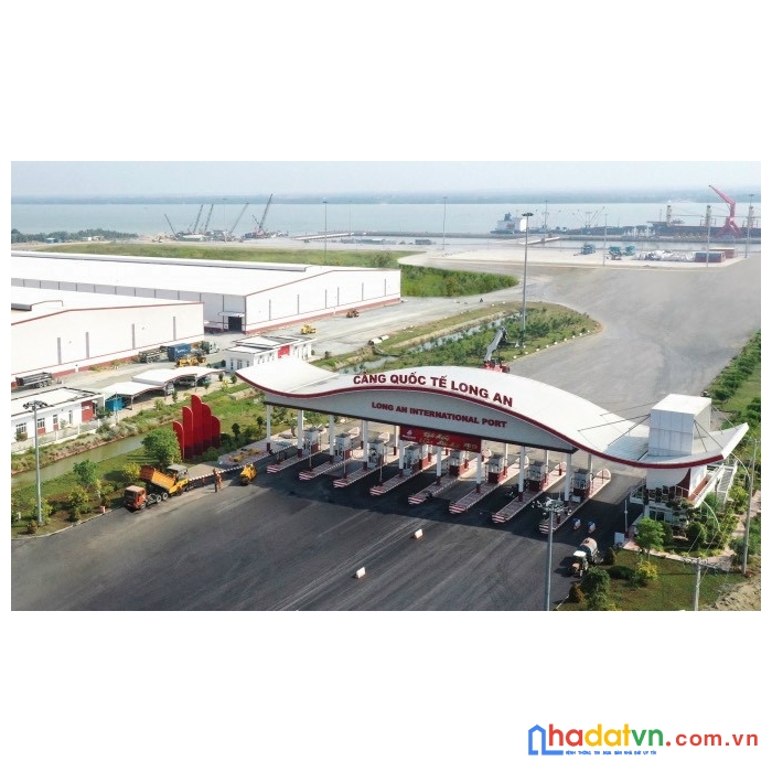 Bán lô đất ngay cảng quốc tế long an 110m2 ,1 tỷ2.