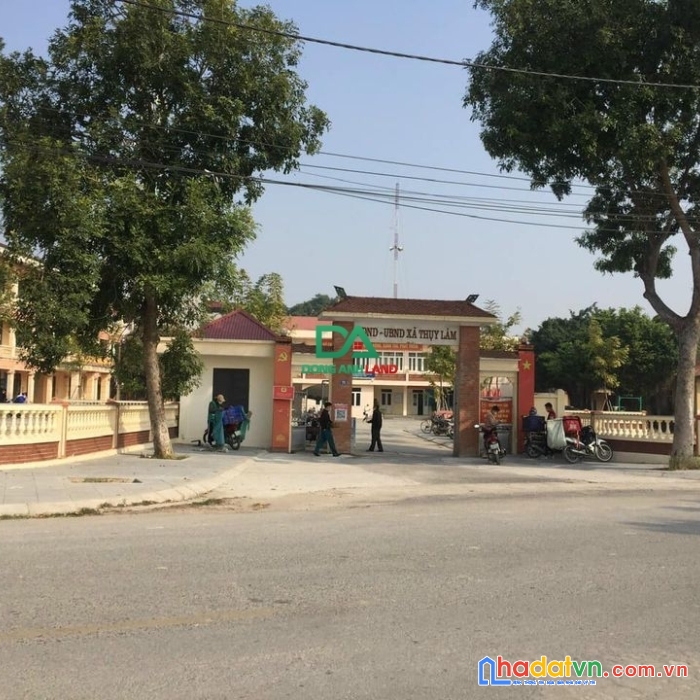 Bán đất thụy lâm đông anh 61.4m thụy lôi giá 2x