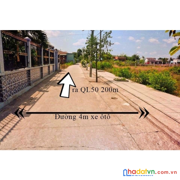 Hot hot cần bán miếng đất thổ cư có sổ hông gần thị trấn cần đước long an