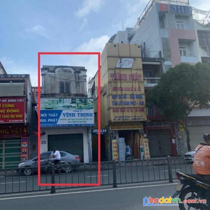 Nhà mặt tiền bạch đằng phường 15 bình thạnh 61m2 giá 22tỷ còn thương lượng.