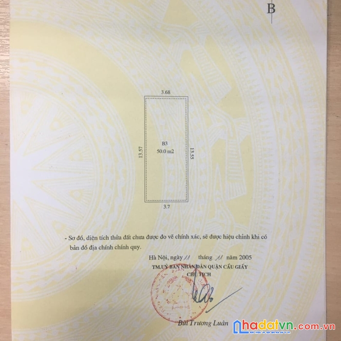 Bán nhà ngõ 9 trần quốc hoàn cầu giấy, phân lô, oto đỗ cửa vào nhà.