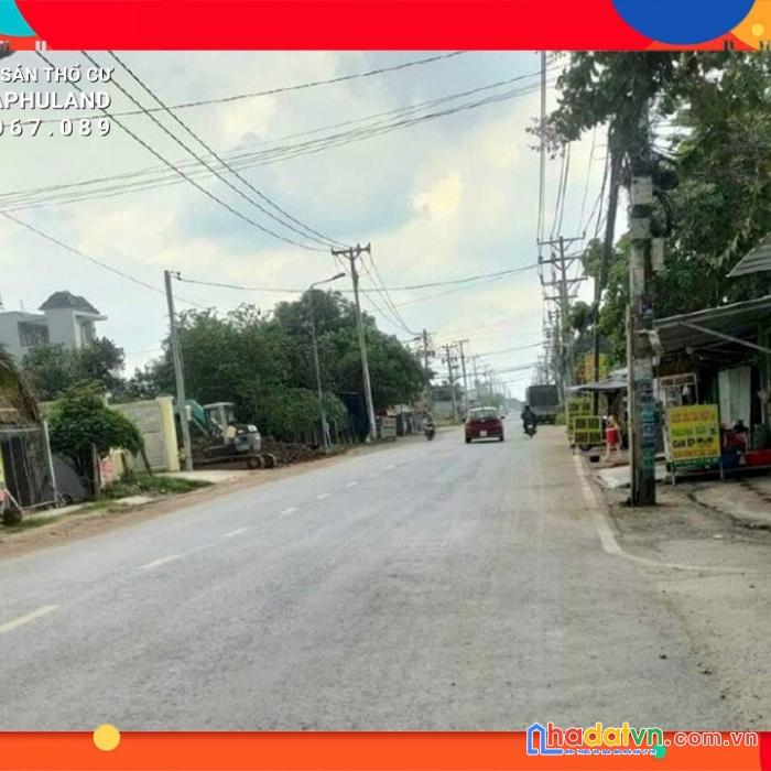 Nhỉnh 18 triệu / m2. đất 3 mặt tiền dương công khi, xã tân hiệp, huyện hóc môn.