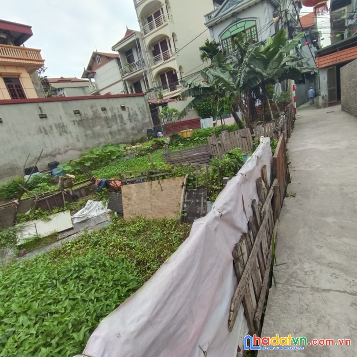 Bán đất phúc lợi 80m2*mt 5m, 4.75 tỷ đất đẹp 3 thoáng, gần ô tô dừng đỗ.