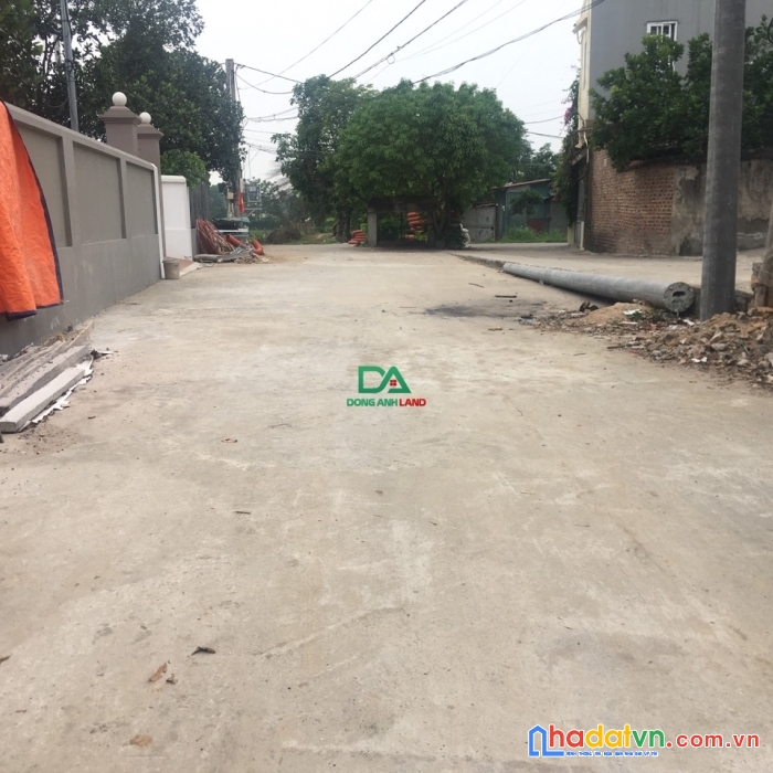 Bán đất xã cổ loa đông anh 61m thôn trại vang 2 mặt tiền đường 8m giá rẻ