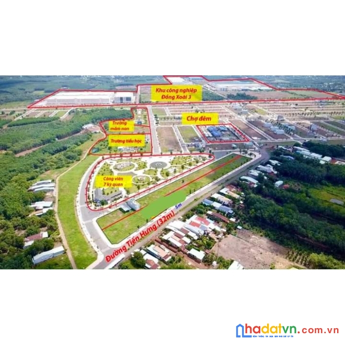 **chính chủ cần ra nhanh lô đất tiến hưng thành phố đồng xoài bình phước