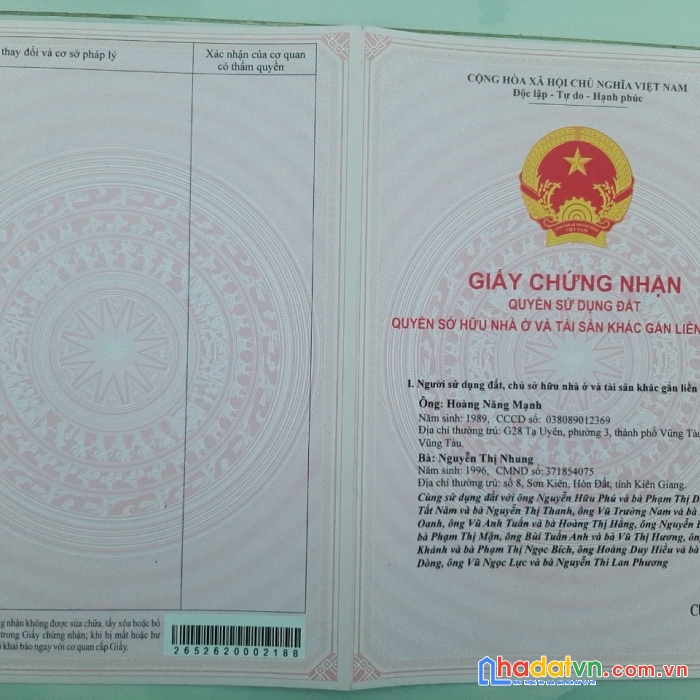 Chính chủ cần bán đất vị trí đẹp tại tiềm năng cao tại hương an