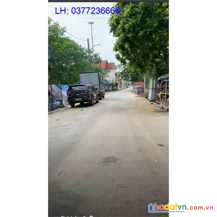 Nhỉnh 20 triệu, cần bán 72m đất xóm thượng, uy nỗ, đông anh. lh: 0377236666