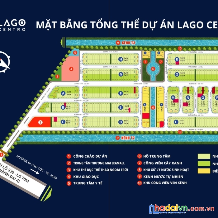 Đường số 3 khu dân cư lago centro