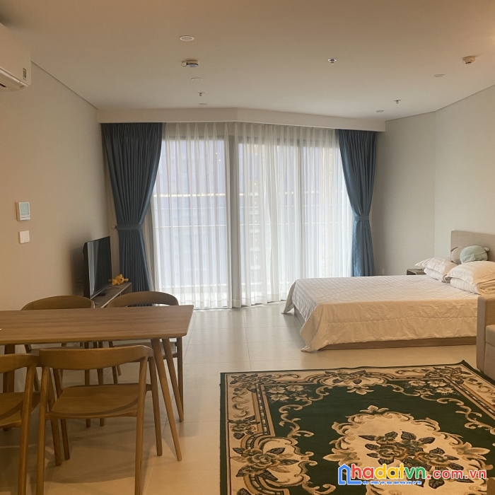 Cho thuê căn hộ the sóng vũng tàu tầng 10 deluxe bao phí quản lý giá 12 triệu