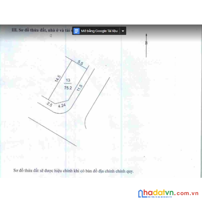 Cần bấn lô góc tại vĩnh thanh, vĩnh ngọc, đông anh. lh 0332995330