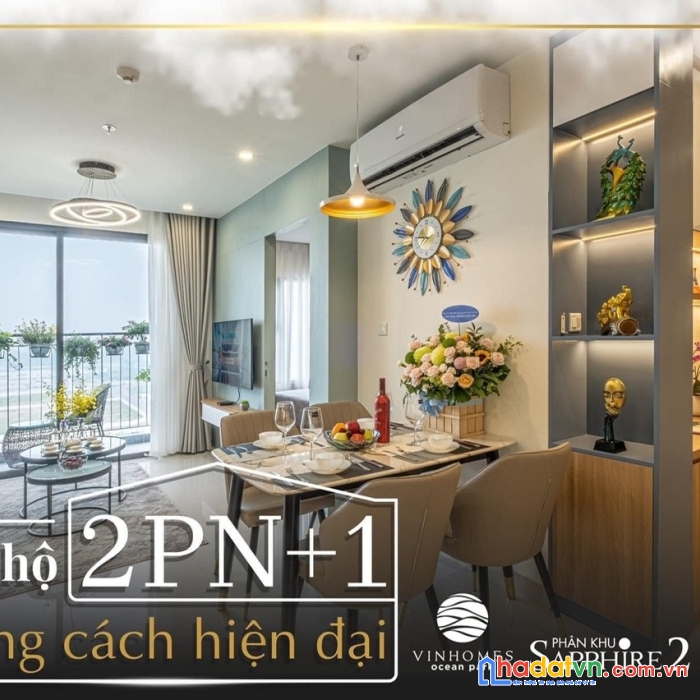 Mở bán căn hộ 2pn vinhomes ocean park giá chỉ từ 1,7 tỷ