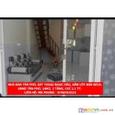 Nhà bán tân phú, sát thoại ngọc hầu, gần lũy bán bích, ubnd tân phú, 24m2, 2 tầng, chỉ 3,1 tỷ.