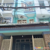 Nhà chu văn an, đẹp hẻm 5m, 4 x 14m, 3 lầu, chỉ 6.9 tỷ, tân phú