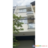 Nhà đẹp nguyên căn 4 tầng 4x16m đường cao lỗ phường 4 quận 8 - 17tr