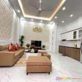 Bán nhà hoàng quốc việt - nhà đẹp full nội thất - ngõ thông -  ô tô cách 20m - gía 4.1 tỷ.