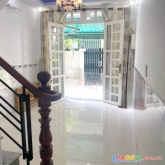 Nhà mới trệt/lầu hẻm thông 157 dương bá trạc p1 q8 giá 3,5 tỷ