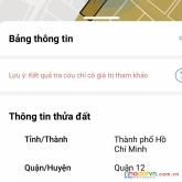 Bán nhà đường trương thị hoa, quận 12, 47m2, 3.6 tỷ tl