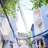 Bán nhà đẹp lung linh, hẻm xe hơi bàu cát, tân bình, 54m2, 4 tầng
