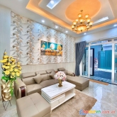Nhà 4 tầng hẻm xe hơi ngang 5m lê văn thọ gò vấp  full nội thất nhỉnh 6 tỷ