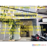 Chính chủ cần bán nhà vị trí đẹp tại hồ chí minh