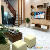 Bán nhà lô góc lê đức thọ, ô tô đỗ cửa, 30m ra phố, ở ngay, dt 45m2x5 tầng, mt 4.5, giá 4.45 tỷ