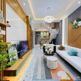 Nhà hoàng bật đạt, 1 sẹc, rộng 3.5m dài 13m, 5.5 tỷ, tân bình