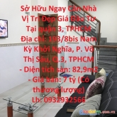 Sở hữu ngay căn nhà vị trí đẹp giá đầu tư tại quận 3, tphcm